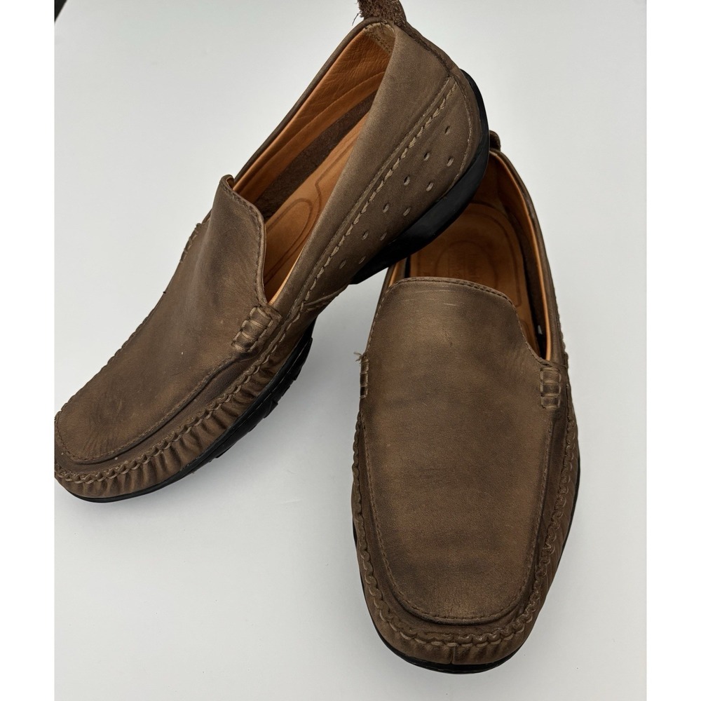 Timberland Smart Comfort Brown Leather Slip-On Loafer 9.5M  Careercore dadcore